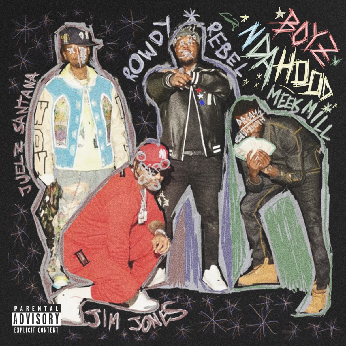 Juelz Santana, Meek Mill & Jim Jones - Boyz In Da Hood MP3 DOWNLOAD