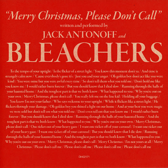 Bleachers Merry Christmas, Please Don’t Call Mp3 Download